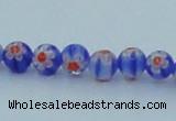 CLG625 10PCS 16 inches 6mm round lampwork glass beads wholesale