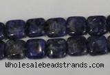 CLJ264 15.5 inches 10*10mm square dyed sesame jasper beads wholesale