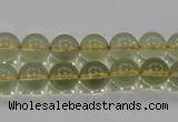 CLQ51 15.5 inches 8mm round natural lemon quartz beads wholesale