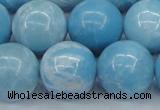 CLR606 15.5 inches 16mm round imitation larimar beads wholesale