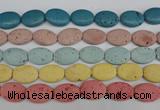 CLV304 15.5 inches 18*25mm oval lava beads wholesale
