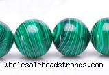 CMA21 15.5 inches 14mm round imitate malachite beads wholesale