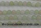 CMG101 15.5 inches 6mm round natural morganite beads wholesale