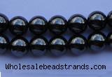 CMH07 16 inches 4mm round magnetic hematite beads Wholesale