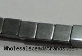 CMH160 15.5 inches 6*6mm cube magnetic hematite beads wholesale