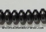 CMH167 15.5 inches 5*8mm rondelle magnetic hematite beads