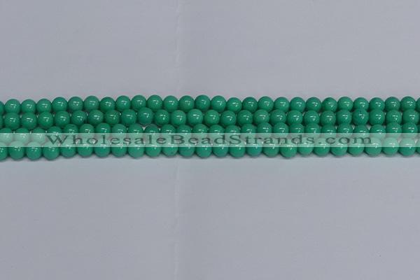 CMJ100 15.5 inches 6mm round Mashan jade beads wholesale