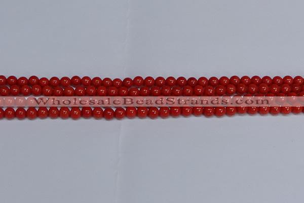 CMJ121 15.5 inches 6mm round Mashan jade beads wholesale