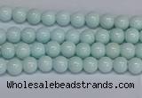 CMJ211 15.5 inches 4mm round Mashan jade beads wholesale