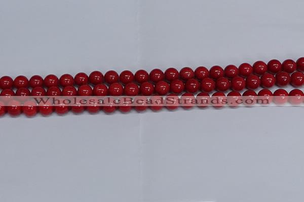 CMJ24 15.5 inches 8mm round Mashan jade beads wholesale