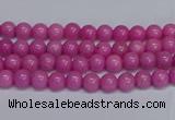 CMJ246 15.5 inches 4mm round Mashan jade beads wholesale