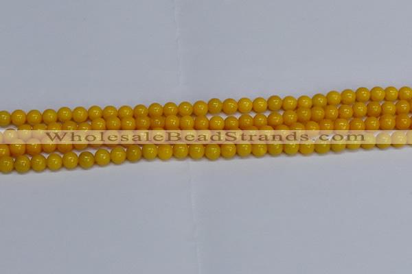 CMJ44 15.5 inches 6mm round Mashan jade beads wholesale