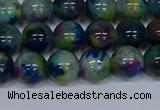 CMJ466 15.5 inches 10mm round rainbow jade beads wholesale