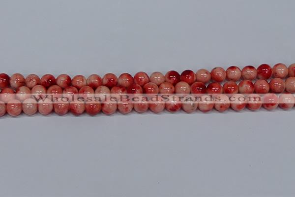 CMJ683 15.5 inches 10mm round rainbow jade beads wholesale