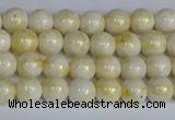 CMJ900 15.5 inches 4mm round Mashan jade beads wholesale