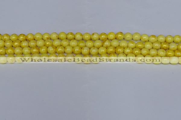 CMJ905 15.5 inches 4mm round Mashan jade beads wholesale