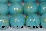 CMJ969 15.5 inches 12mm round Mashan jade beads wholesale