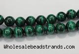 CMN150 AA grade 6mm round natural malachite beads Wholesale