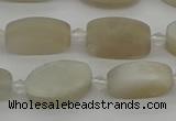 CMS1140 15.5 inches 10*16mm oval moonstone gemstone beads