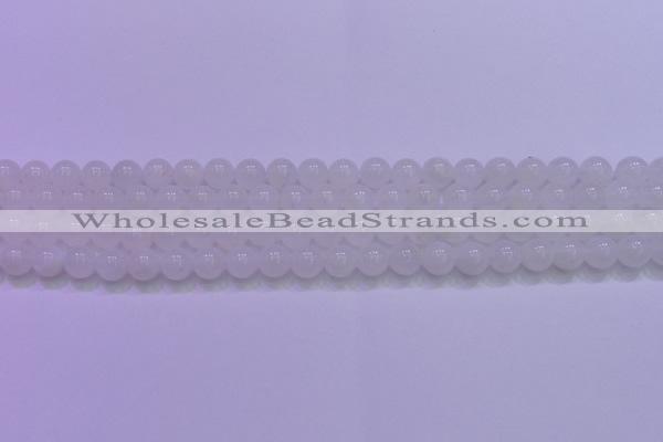 CMS1252 15.5 inches 8mm round natural white moonstone beads
