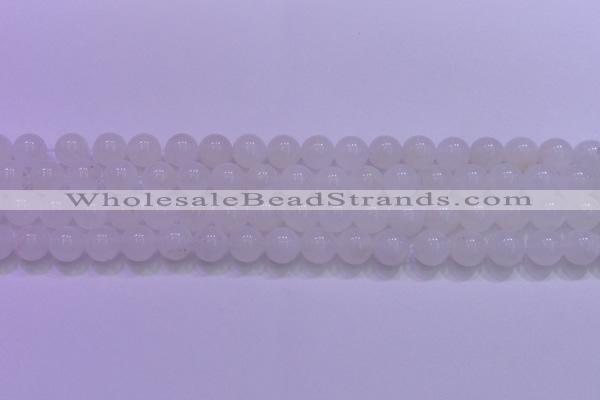 CMS1254 15.5 inches 12mm round natural white moonstone beads
