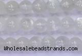CMS1485 15.5 inches 4mm round white moonstone beads wholesale