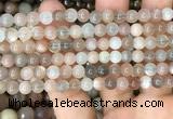 CMS1685 15.5 inches 6mm round rainbow moonstone beads wholesale
