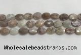 CMS1801 15.5 inches 13*18mm faceted oval AB-color moonstone beads