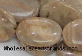 CMS20 15.5 inches 22*30mm oval moonstone gemstone beads wholesale
