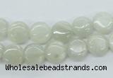 CMS209 15.5 inches 10mm flat round moonstone gemstone beads wholesale
