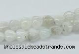 CMS211 15.5 inches 8*8mm heart moonstone gemstone beads wholesale