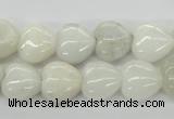 CMS212 15.5 inches 12*12mm heart moonstone gemstone beads wholesale