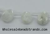 CMS215 15.5 inches 12*16mm faceted teardrop moonstone beads wholesale