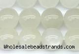 CMS2156 15 inches 10mm round white moonstone beads
