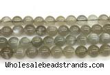 CMS2296 15 inches 10mm round grey moonstone beads wholesale