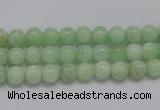 CMS402 15.5 inches 6mm round green moonstone beads wholesale