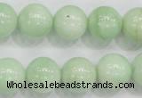 CMS406 15.5 inches 14mm round green moonstone beads wholesale