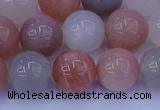 CMS624 15.5 inches 12mm round rainbow moonstone beads wholesale