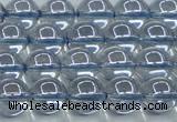 CNC511 15.5 inches 10mm round dyed natural white crystal beads