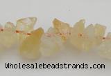 CNG1118 15.5 inches 8*12mm - 13*18mm nuggets citrine gemstone beads
