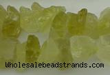 CNG1134 15.5 inches 8*12mm - 13*18mm nuggets lemon quartz beads