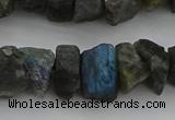 CNG1140 15.5 inches 8*12mm - 13*18mm nuggets labradorite beads