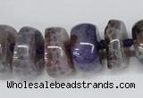 CNG1453 15.5 inches 8*20mm - 10*20mm nuggets agate gemstone beads