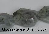 CNG302 15.5 inches 22*30mm faceted nuggets labradorite gemstone beads