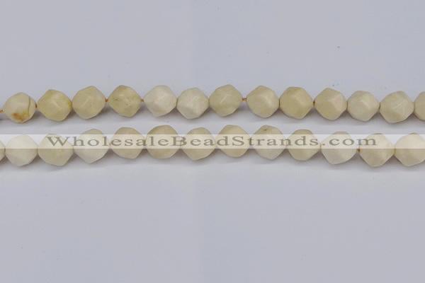 CNG6049 15.5 inches 12mm faceted nuggets jasper beads