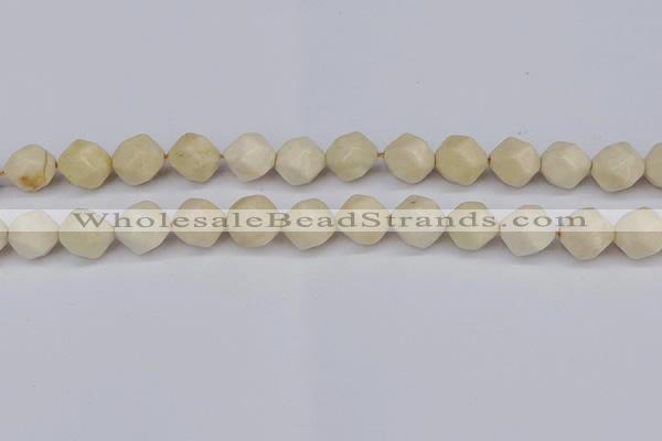 CNG6196 15.5 inches 10mm faceted nuggets jasper beads