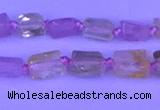 CNG7634 15.5 inches 5*7mm - 8*10mm nuggets mixed quartz beads