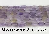 CNG8847 15.5 inches 8*12mm - 10*16mm nuggets matte ametrine beads