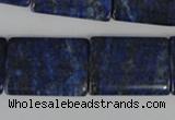 CNL546 15.5 inches 18*25mm flat tube natural lapis lazuli gemstone beads