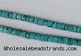 CNT21 16 inches 3-5mm heishi natural turquoise beads wholesale
